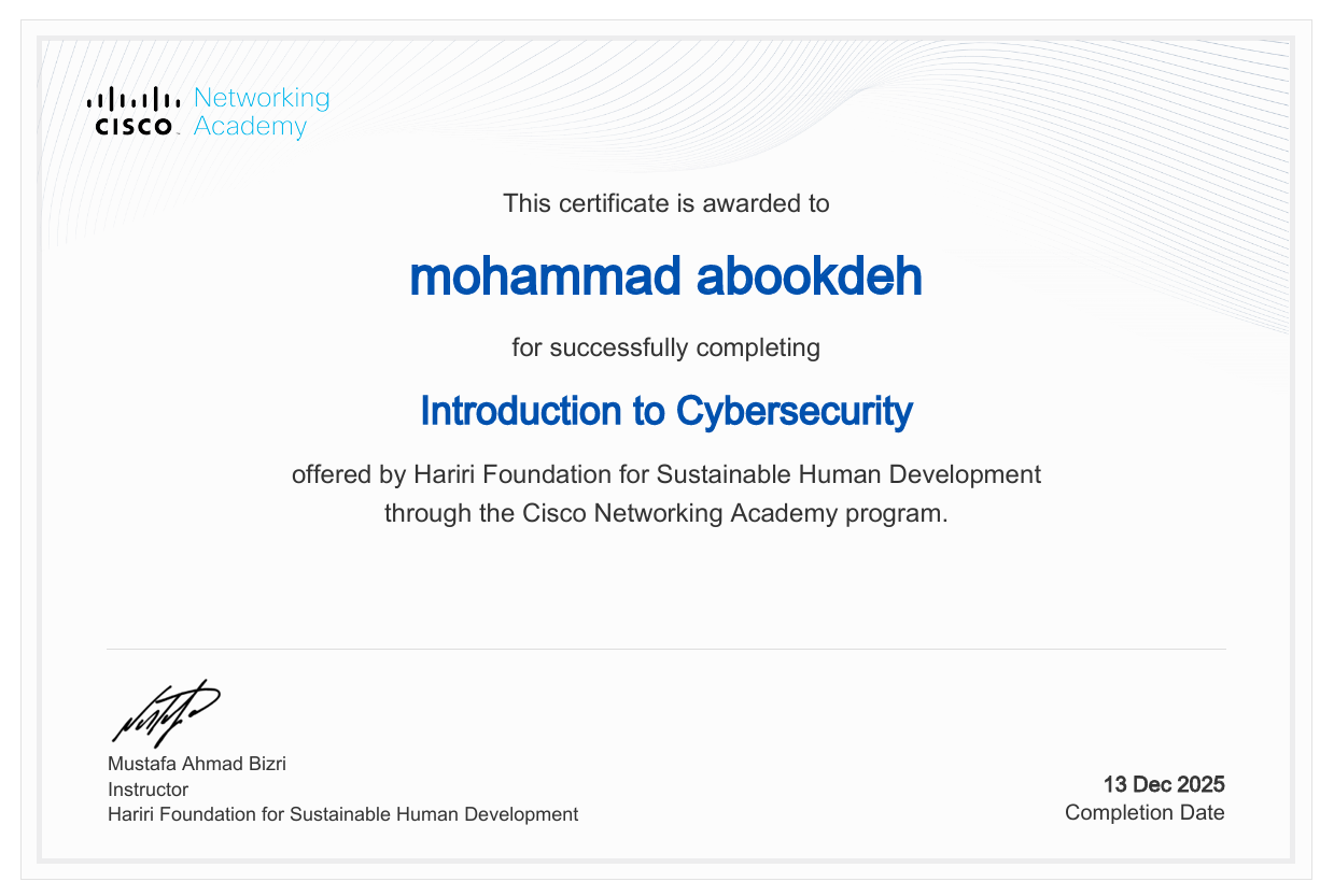 Cyber security